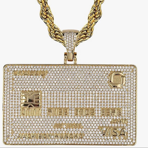 Custom made credit card pendant list name you want on it below! Ready in 13 days - Picture 12 of 16